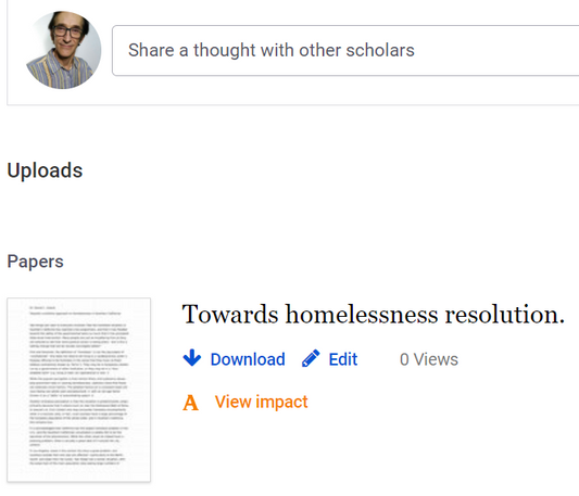 Article: Towards a wholistic approach to homelessness in Southern California